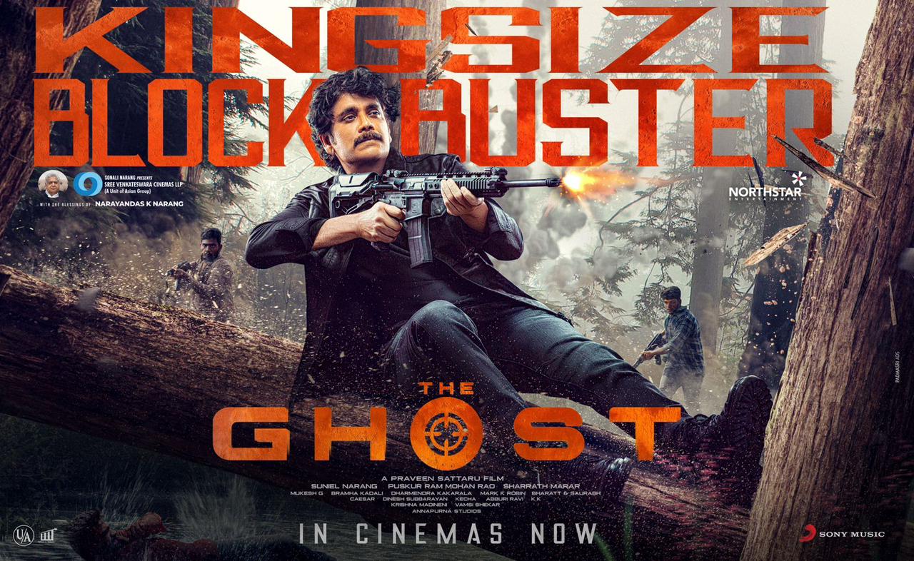 NAG'S THE GHOST MOVIE REVIEW STYLISH ACTION WITH PREDICTABLE STORY